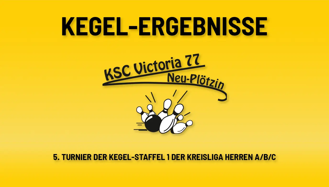 Kegel-Ergebnisse