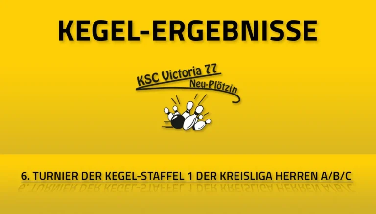 Kegel Ergebnisse